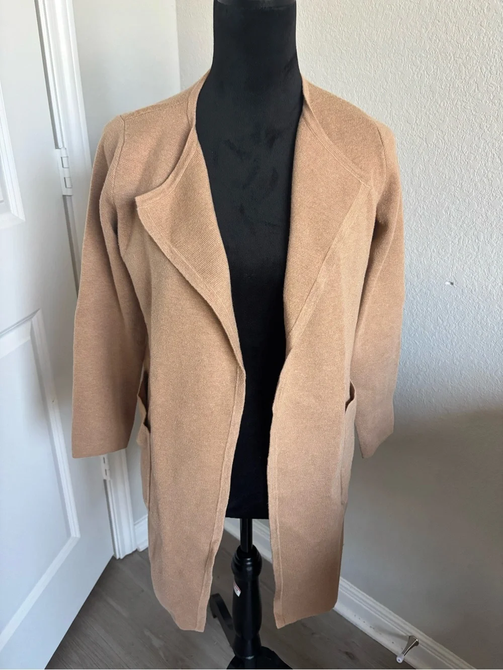 J.Crew Juliette Collarless Sweater-Blazer Size XS